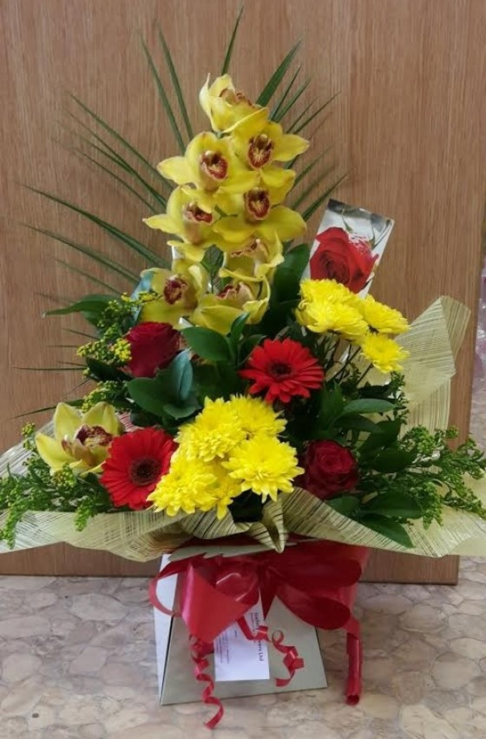 Castle Box Red & Yellow